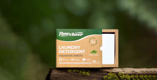 Introducing Flowcheer Fresh Laundry Detergent Sheets: The Enzyme-Powered Upgrade!