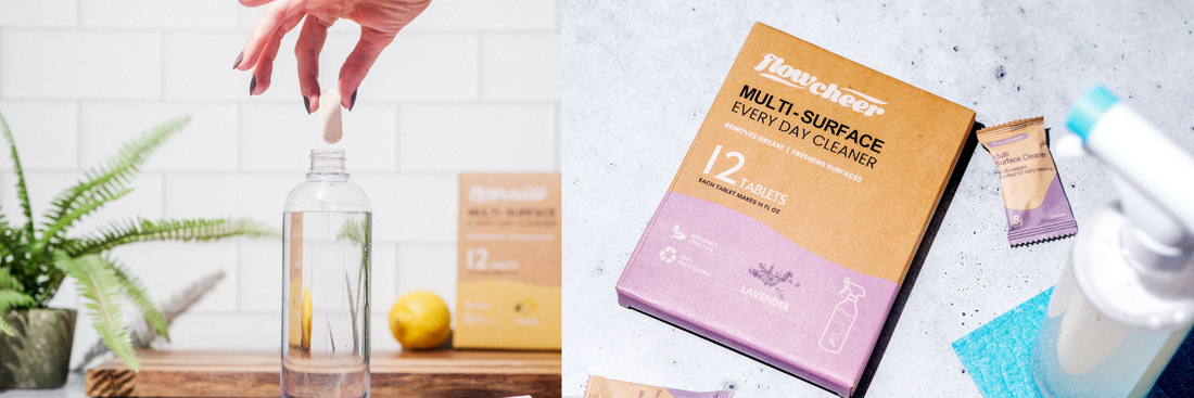 Zero Waste Surface Cleaning, One Tablet at a Time - Flowcheer