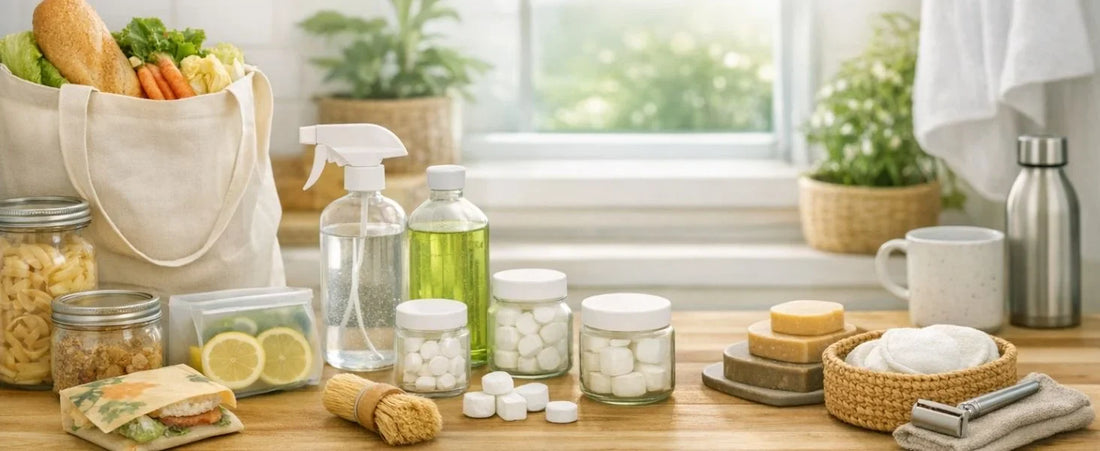 How to reduce 80% of plastic waste at home