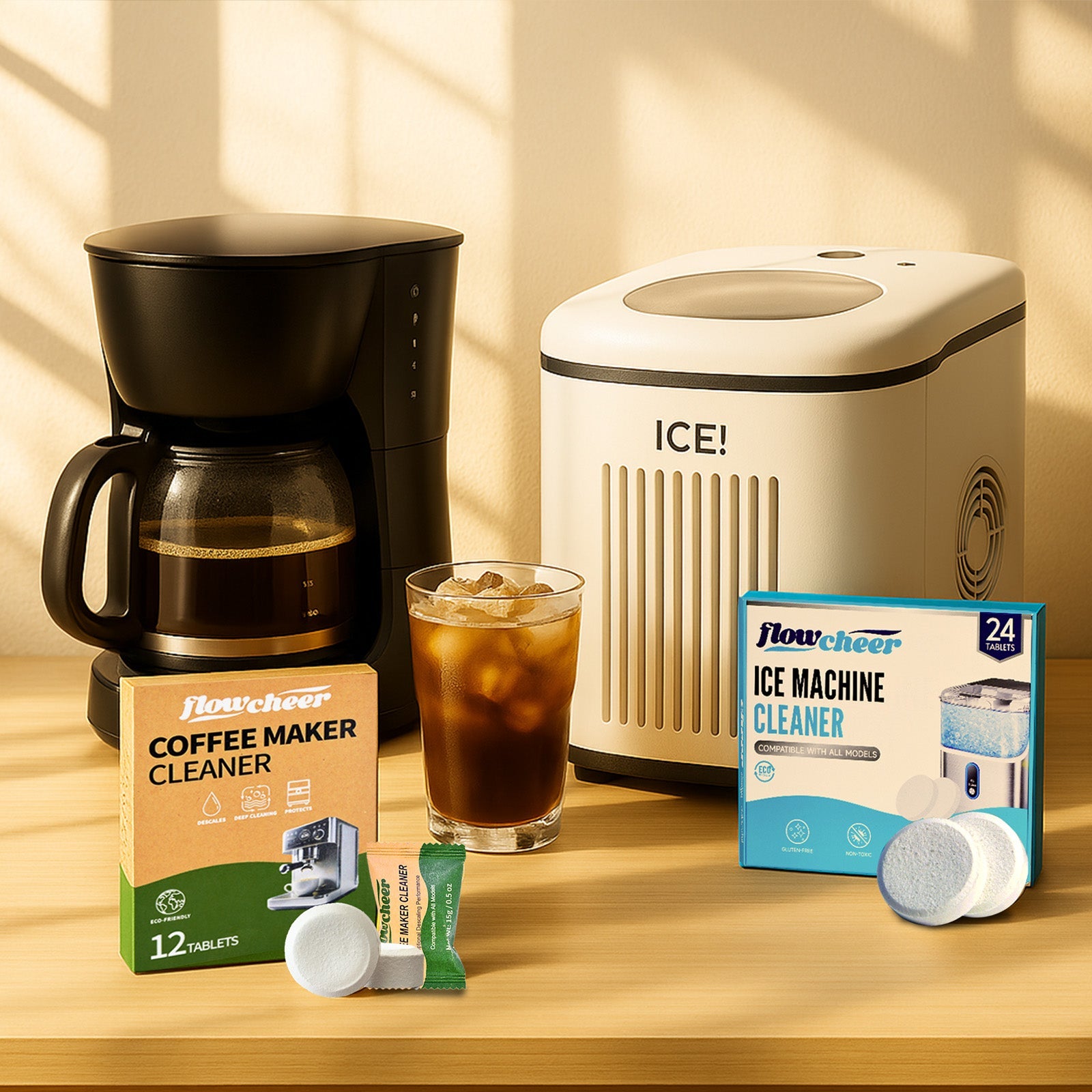 Flowcheer | Less Plastic Appliance & Machine Cleaners