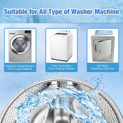Flowcheer Washing Machine Cleaner Descaler Tablets - 24 Pack - Flowcheer