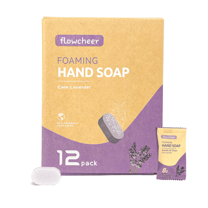 Foaming Hand Soap Refill 12 Tablets - Lavender Fragrance