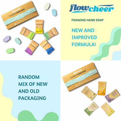 Foaming Hand Soap Refill 5 Tablets - (Lemon, Orange, Eucalyptus, Lavender, Ocean)