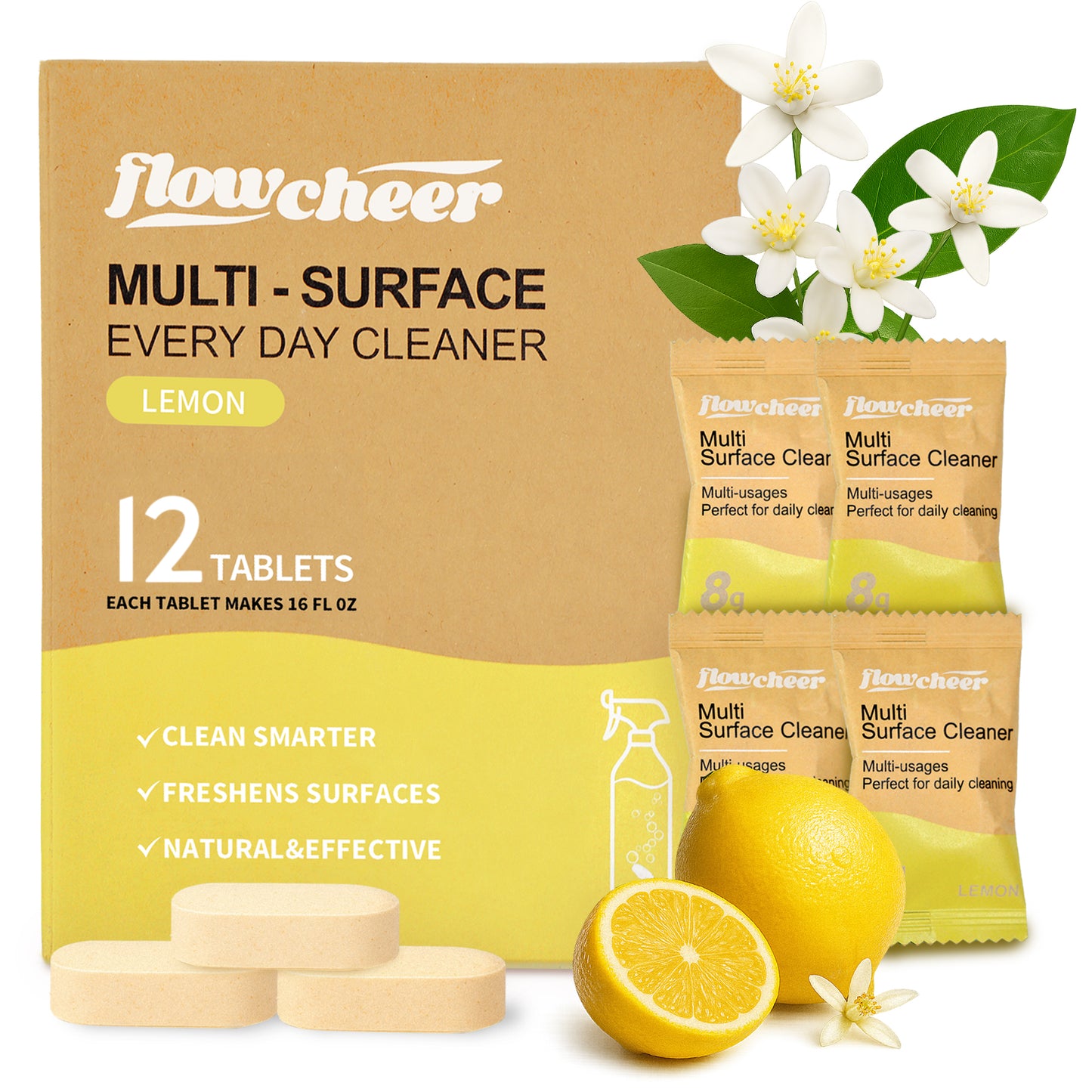 Lemon Flowcheer Multi-Surface Cleaner Refills